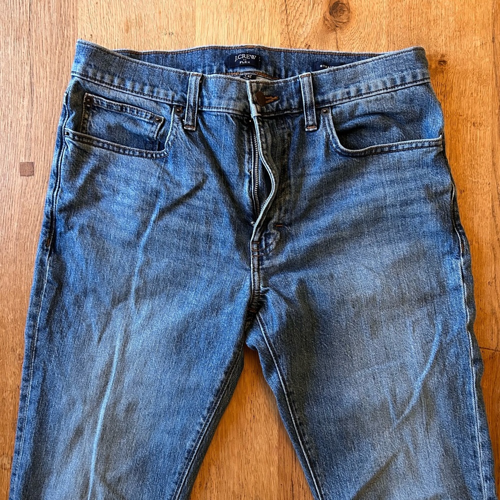 Men’s J Crew straight jeans